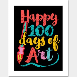 Art Teacher 100 Days of School - 100 Days of Art Posters and Art